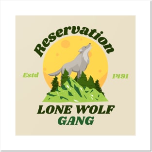 Lone Wolf Posters and Art